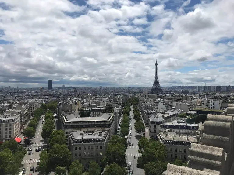 Arc de Triomphe Champs-Elysees Eiffel Tower, Paris Itinerary and Things To Do