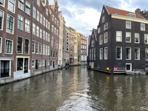 Canal in Amsterdam Netherlands