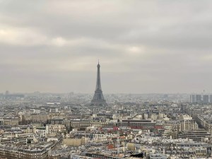 Paris City View Eiffel Tower France profile