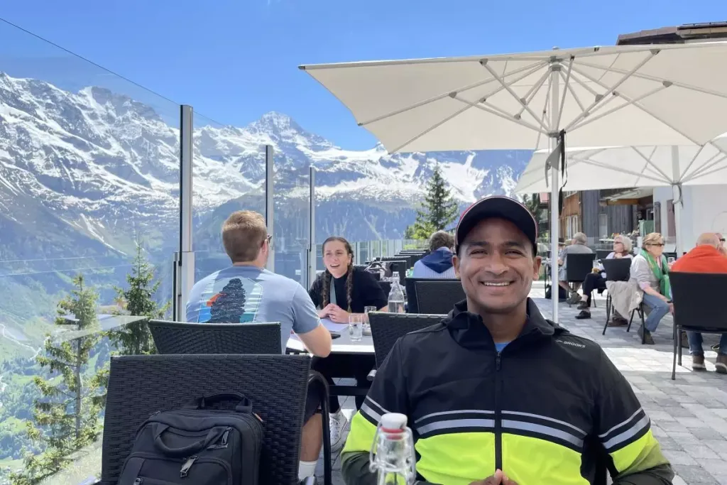 Edelweiss Restaurant Murren Switzerland