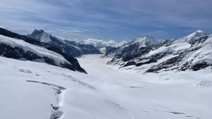 Glaciers Sphinx Observatory Jungfraujoch Switzerland