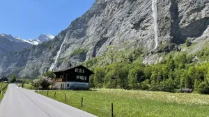 Lauterbrunnen Valley Waterfalls Switzerland