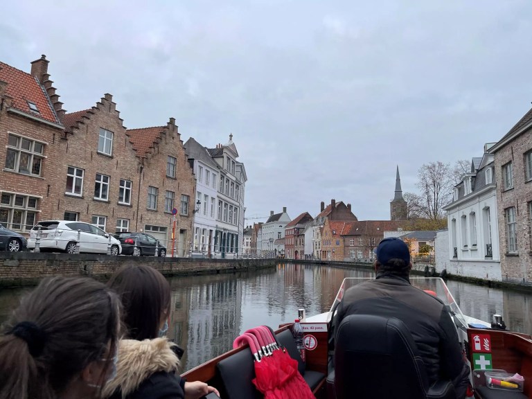 Canal Boat Tour, Bruges, Belgium