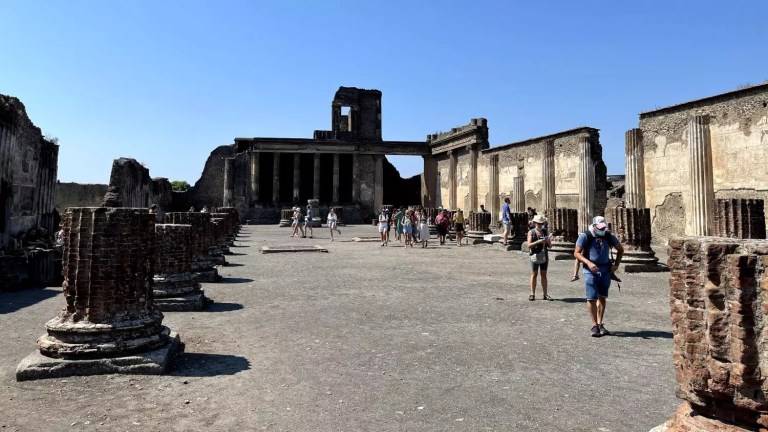Basilica Pompeiana Pompeii Italy