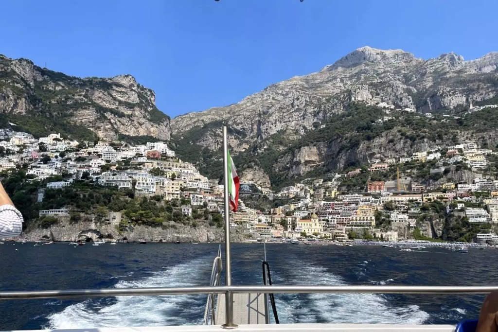 Ferry To Positano, Italy
