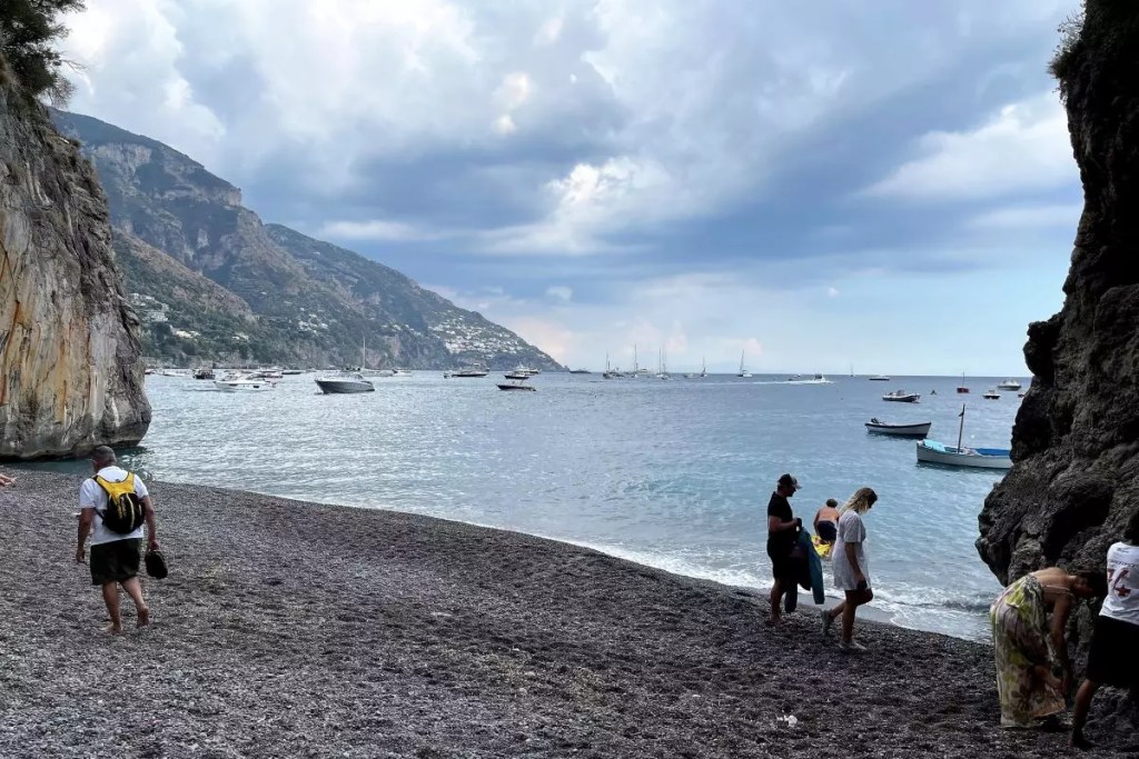 Fornillo Spiaggia Beach Positano Italy